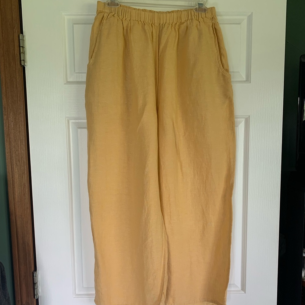 Like new Flax Medium Tunic bottom up top and pants